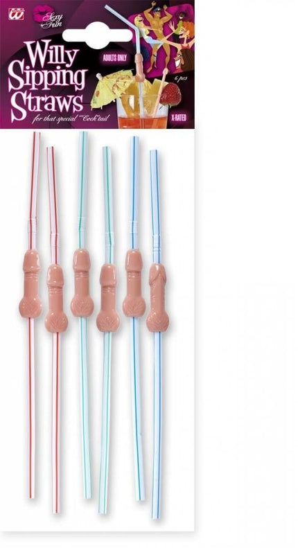 Feestbazaar Nippende piemelrietjes