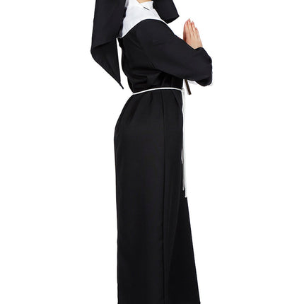 Feestbazaar Nonnenkleding dame 3-delig