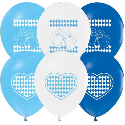 Feestbazaar Oktoberfest Ballonnen Bavaria (8st)