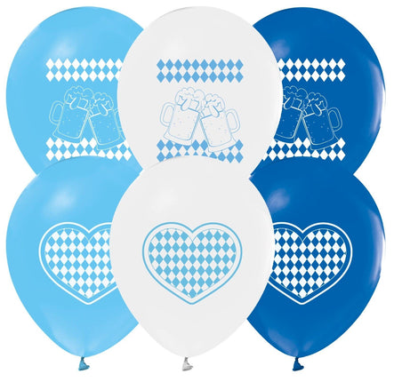 Feestbazaar Oktoberfest Ballonnen Bavaria (8st)