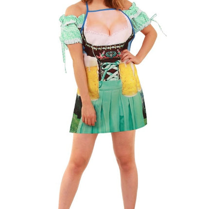 Feestbazaar Oktoberfest bierschort vrouw