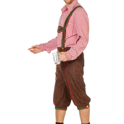 Feestbazaar Oktoberfest broek bruin elite