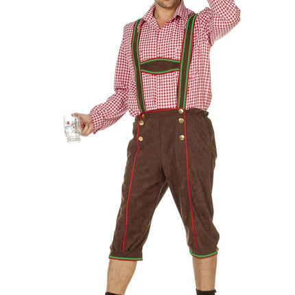 Feestbazaar Oktoberfest broek bruin elite