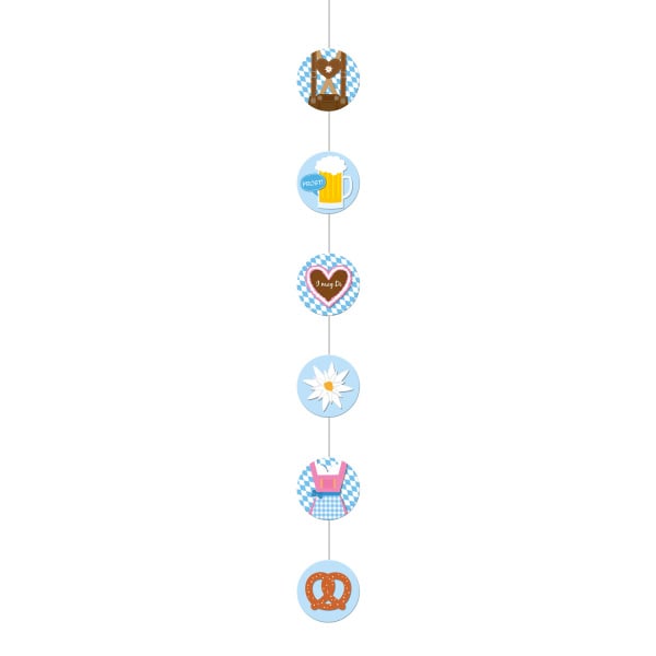 Feestbazaar Oktoberfest Hangdecoratie (4st)