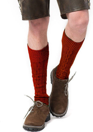 Feestbazaar Oktoberfest Kniesokken Rood Deluxe