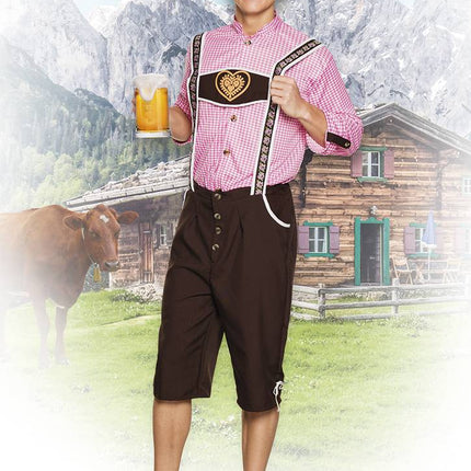 Feestbazaar Oktoberfest kostuum Schmidt compleet