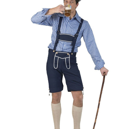 Feestbazaar Oktoberfest Lederhose Man Gunter