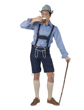 Feestbazaar Oktoberfest Lederhose Man Gunter