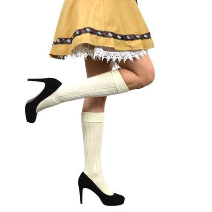Feestbazaar Oktoberfest Sokken Ecru