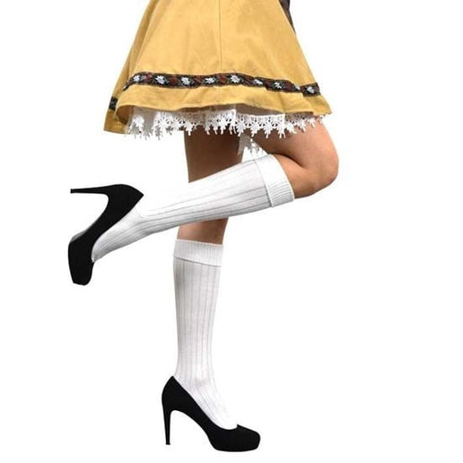Feestbazaar Oktoberfest sokken wit