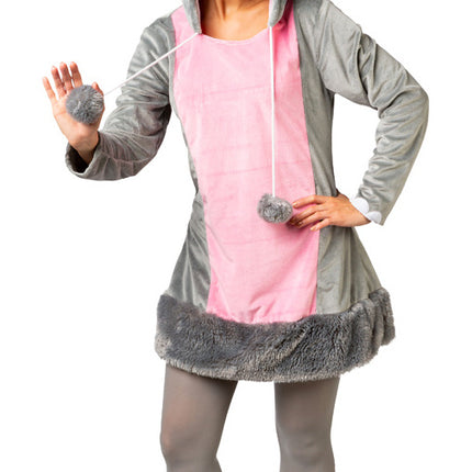 Feestbazaar Olifant Jurk Carnaval Dames Ollie