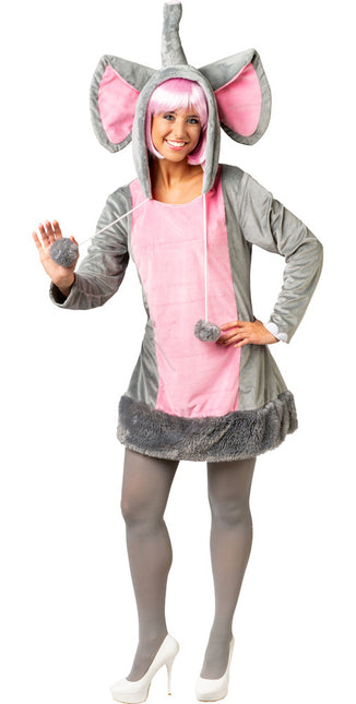 Feestbazaar Olifant Jurk Carnaval Dames Ollie