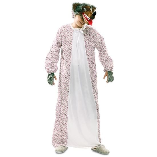 Feestbazaar Oma Wolf kostuum