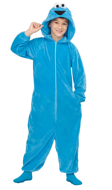 Feestbazaar Onesie Koekiemonster Kostuum Kind Licentie