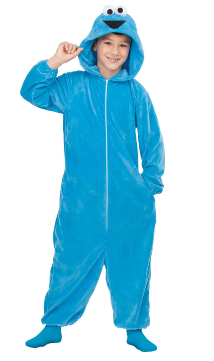 Feestbazaar Onesie Koekiemonster Kostuum Kind Licentie