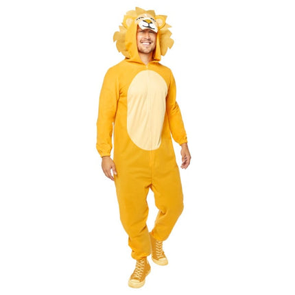 Feestbazaar Onesie Leeuw Met Capuchon Volwassenen Lionel
