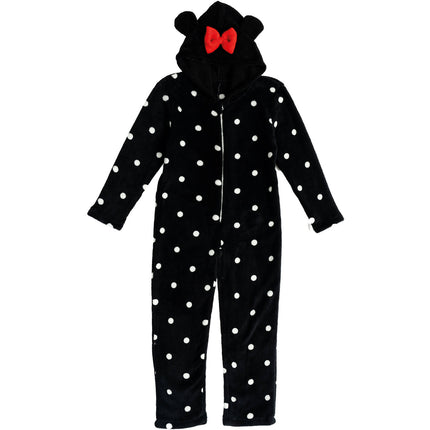 Feestbazaar Onesie Minnie Mouse Kind Zwart