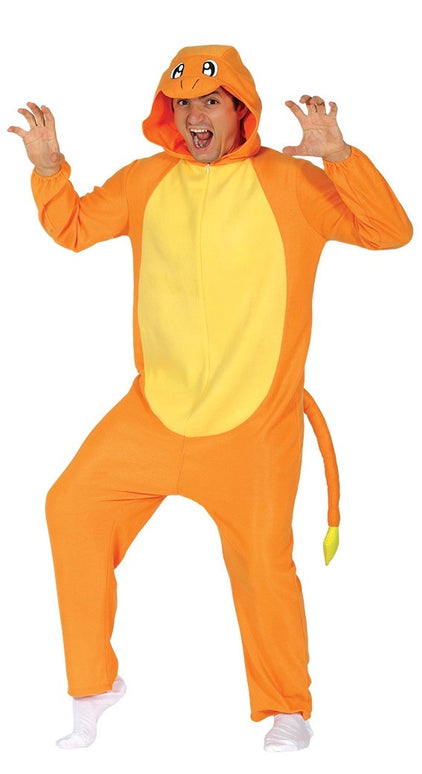 Feestbazaar Onesie Oranje Draak