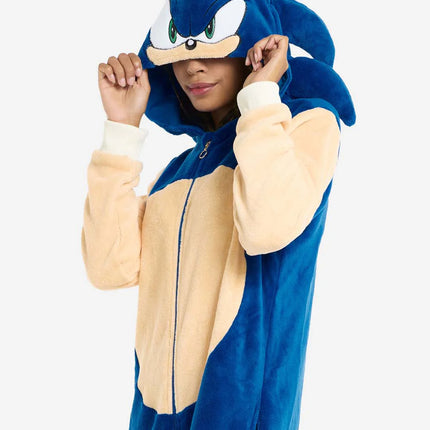Feestbazaar Onesie Sonic the Hedgehog™ Volwassenen