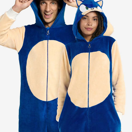 Feestbazaar Onesie Sonic the Hedgehog™ Volwassenen