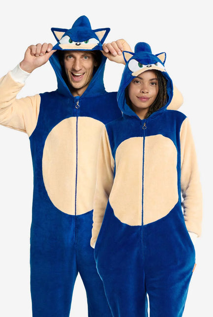Feestbazaar Onesie Sonic the Hedgehog™ Volwassenen