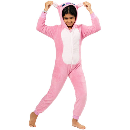 Feestbazaar Onesie Stitch Angel Kigu Roze Official