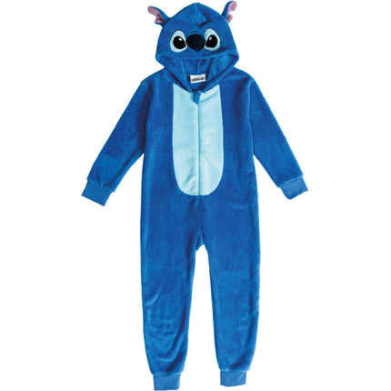 Feestbazaar Onesie Stitch Kind Official Blauw
