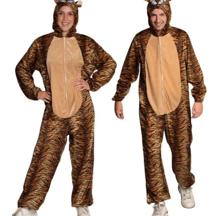 Feestbazaar Onesie Tijger Volwassenen