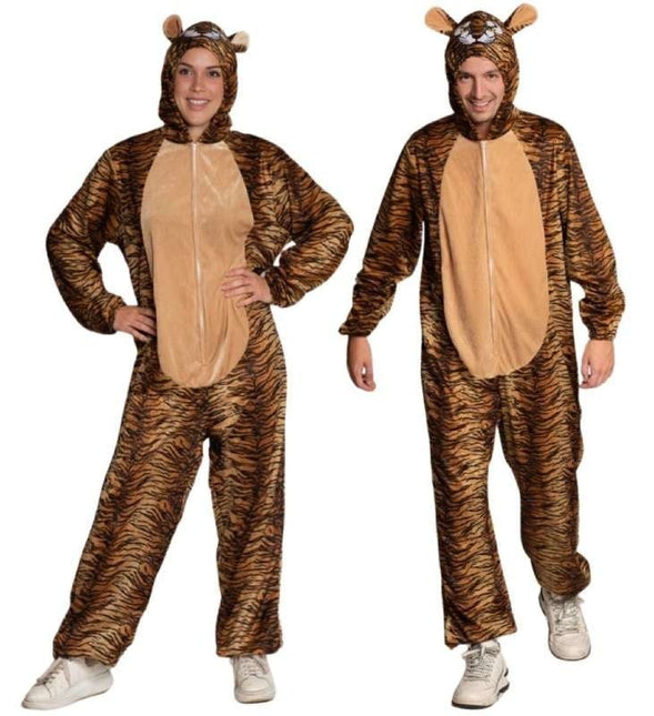 Feestbazaar Onesie Tijger Volwassenen