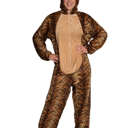 Feestbazaar Onesie Tijger Volwassenen