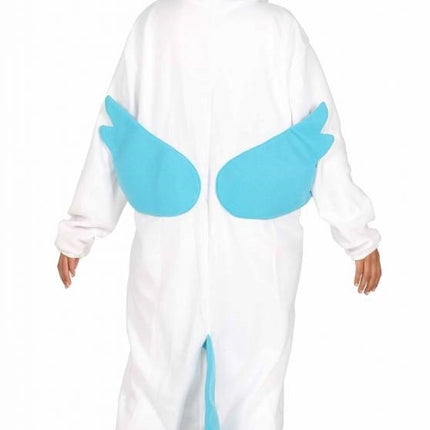 Feestbazaar Onesie Unicorn Pyjama Vrouw - Blauw