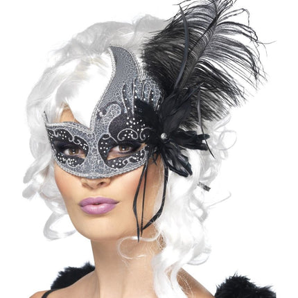 Feestbazaar Oogmasker Dark Angel