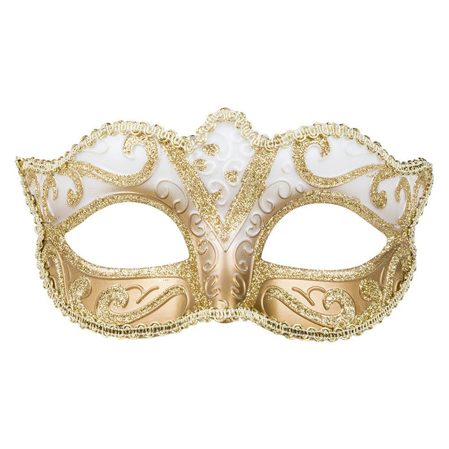 Feestbazaar Oogmasker Goud Venice felina