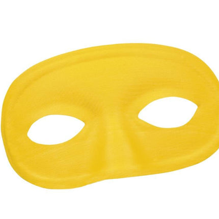 Feestbazaar Oogmasker loup geel