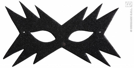 Feestbazaar Oogmasker ster zwart
