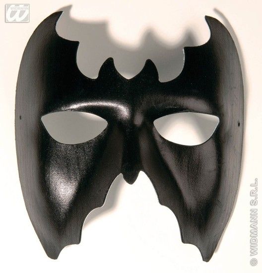 Feestbazaar Oogmasker vleermuis lederlook