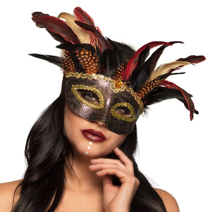 Feestbazaar Oogmasker Voodoo Marasa