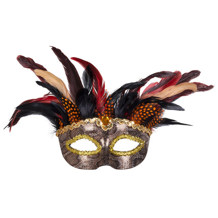 Feestbazaar Oogmasker Voodoo Marasa