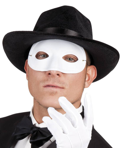 Feestbazaar Oogmasker wit