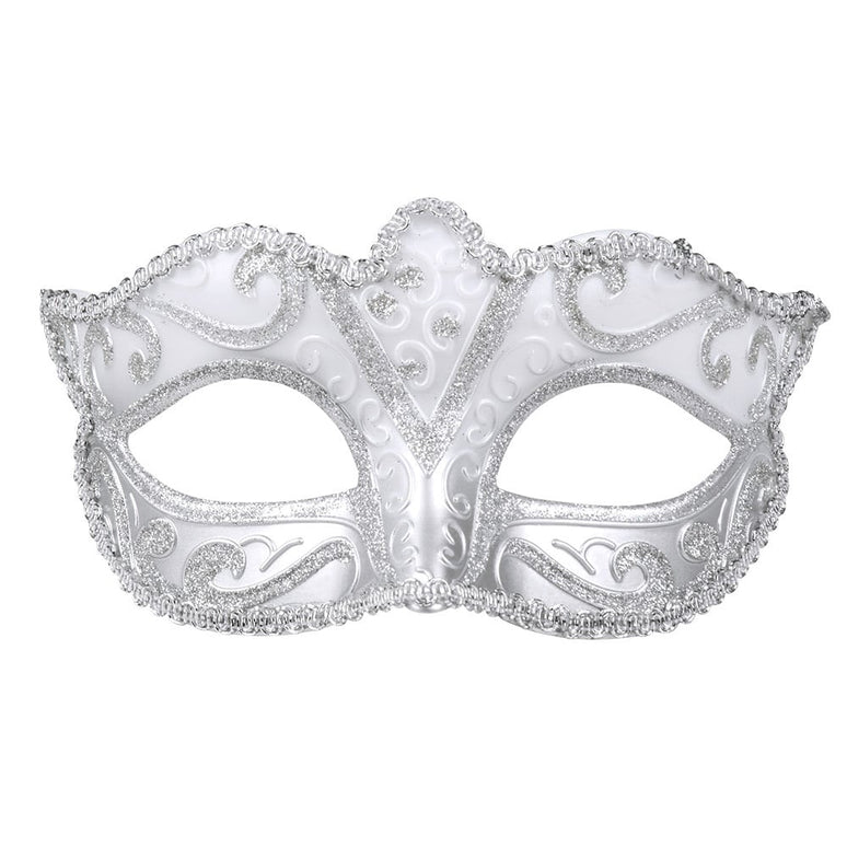 Feestbazaar Oogmasker Zilver Venice felina
