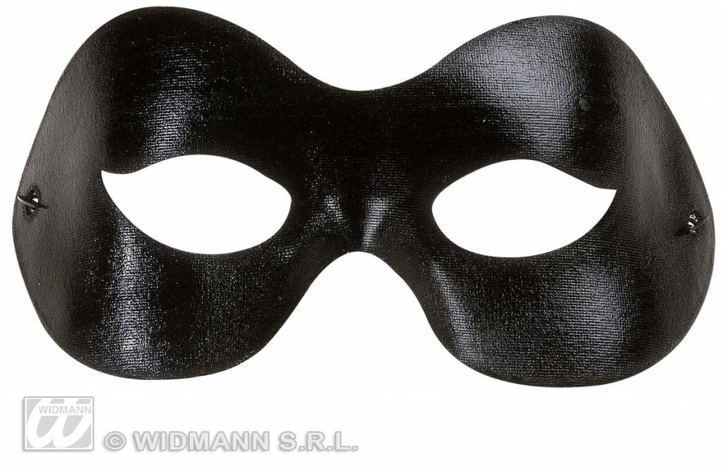 Feestbazaar Oogmasker zwart