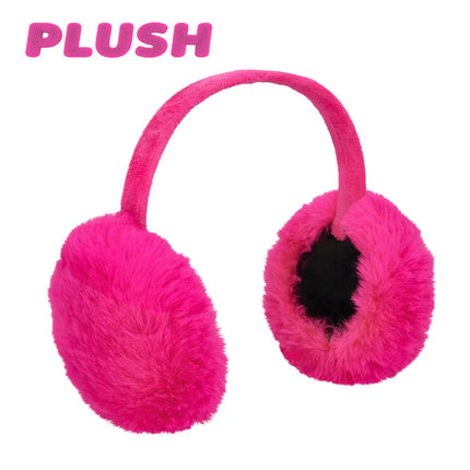 Feestbazaar Oorwarmers Dames Fluffy Pink