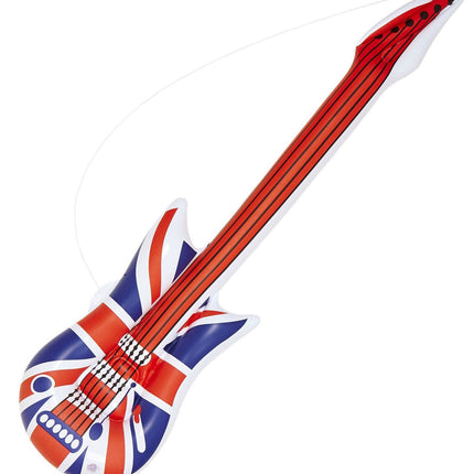Feestbazaar Opblaas Gitaar UK 107cm
