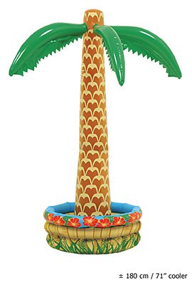 Feestbazaar Opblaas Palmboom 180cm met koelingsruimte