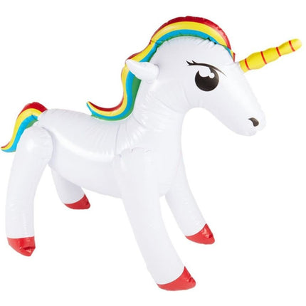 Feestbazaar Opblaas Unicorn 90cm