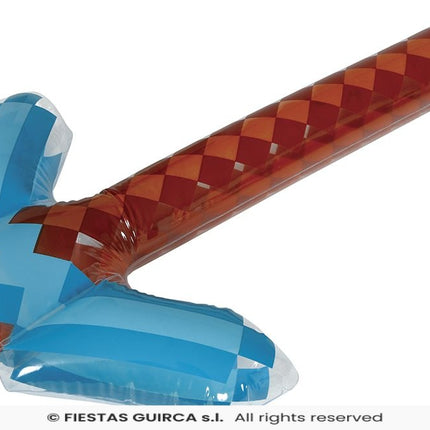 Feestbazaar Opblaasbaar Diamond Pickaxe (69cm)
