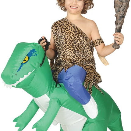 Feestbazaar Opblaasbaar Dinosaurus Kostuum Kind