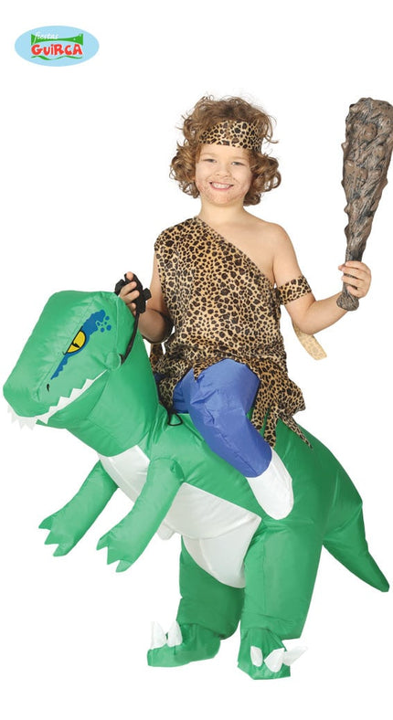 Feestbazaar Opblaasbaar Dinosaurus Kostuum Kind