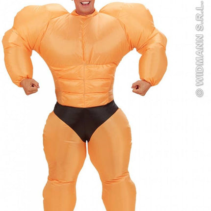Feestbazaar Opblaasbaar kostuum Bodybuilder