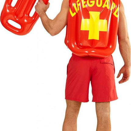 Feestbazaar Opblaasbaar Lifeguard vest